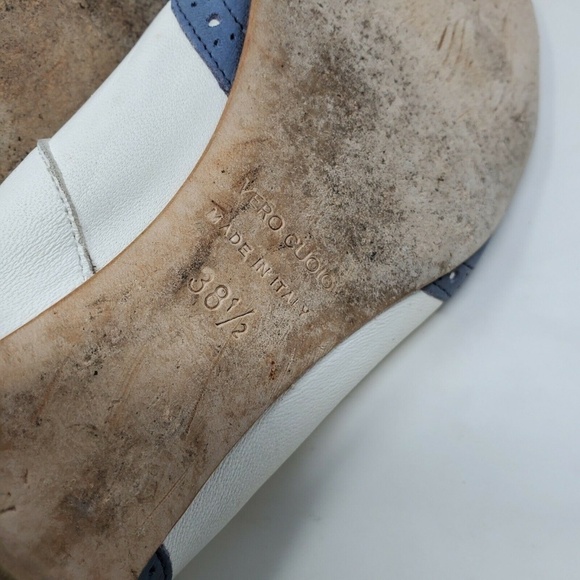 Modern Fiction Italian Leather Wingtip Flats - Picture 8 of 8